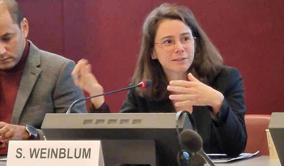 La Déléguée générale Wallonie-Bruxelles à Genève, Mme Sharon Weinblum