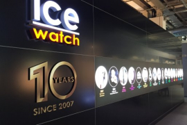Le stand d’ICE WATCH était magnifiquement agencé pour les 10 ans d’anniversaire.